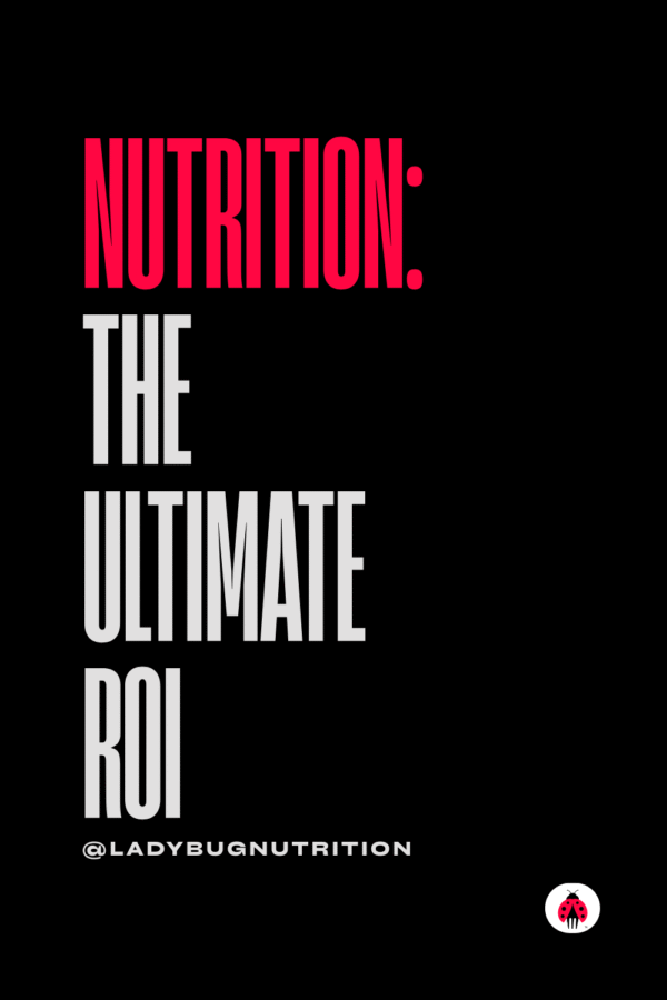 Nutrition: The Ultimate ROI T-Shirt